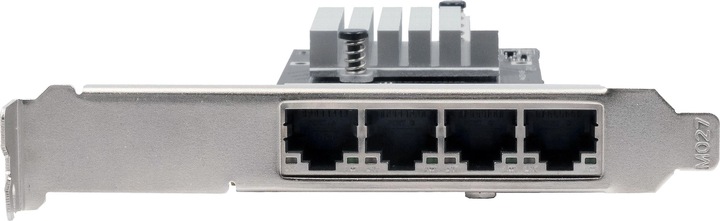 Actual product image Exsys PCI-E Card Ethernet 4x 2.5 Gbit/s (Intel) (PCI-E x4)