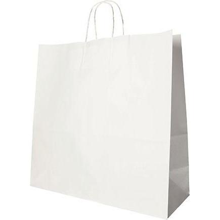 Papstar, Geschenkverpackung, Papier-Tragetasche, 350 x 350 x 140 mm, weiá (Geschenktüte, 25 x)