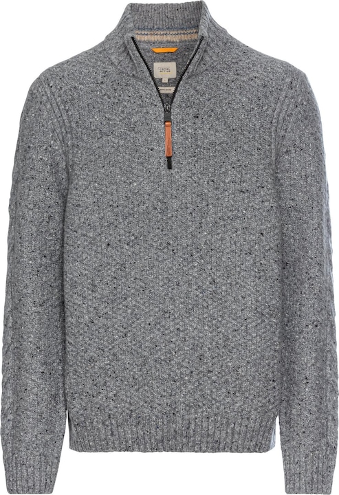 Produktbild Camel Active Strickpullover mit Troyer-Kragen (XXL)