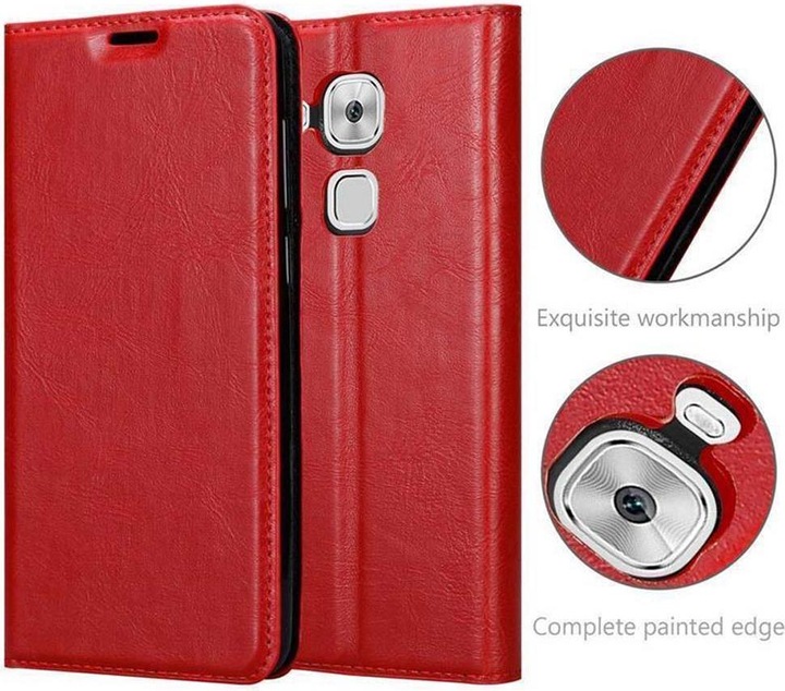 Actual product image Cadorabo Book Invisible Magnet Cover (Huawei Nova Plus)