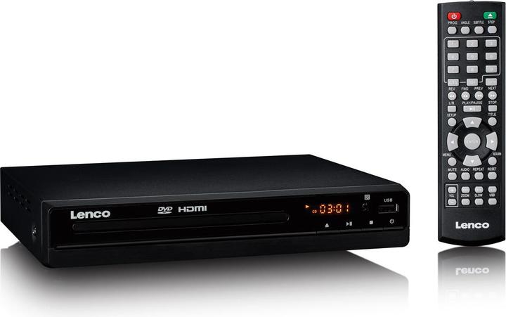 Produktbild Lenco DVD-Player DVD-121BK USB, mit HDMI, LED Display (DVD Player)