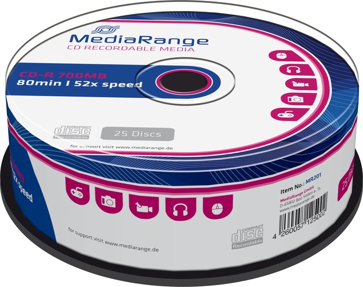 Produktbild MediaRange MR201 (25 x)