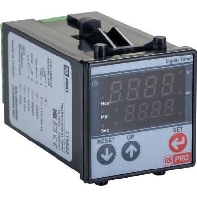 RS PRO Zeitrelais, Panel 24 V dc 240 V ac, 599.9 t, Relais