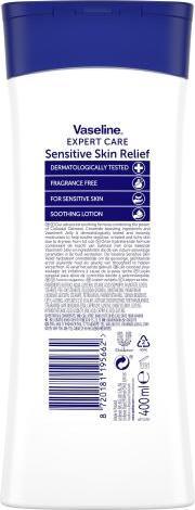 Produktbild Vaseline Intensive Care Sensitive Skin Relief (Körperlotion, 400 ml)