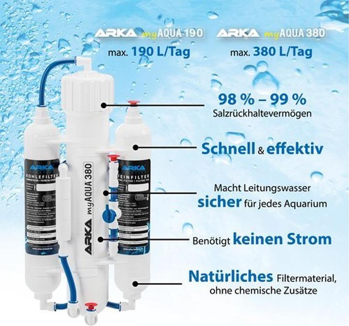 Image du produit Arka Osmoseur (Filtres internes, Eau douce, Eau salée)