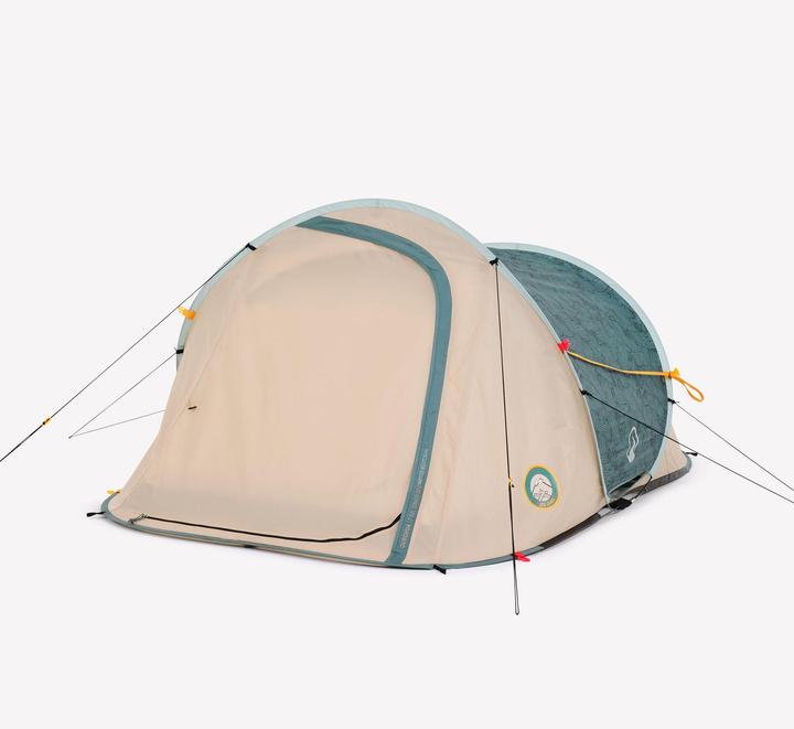 Produktbild Quechua Faltzelt - 2 Seconds für 2 Personen Limited Edition 20 Jahre Wood (Wurfzelt, 2.90 kg, 2 Personen)