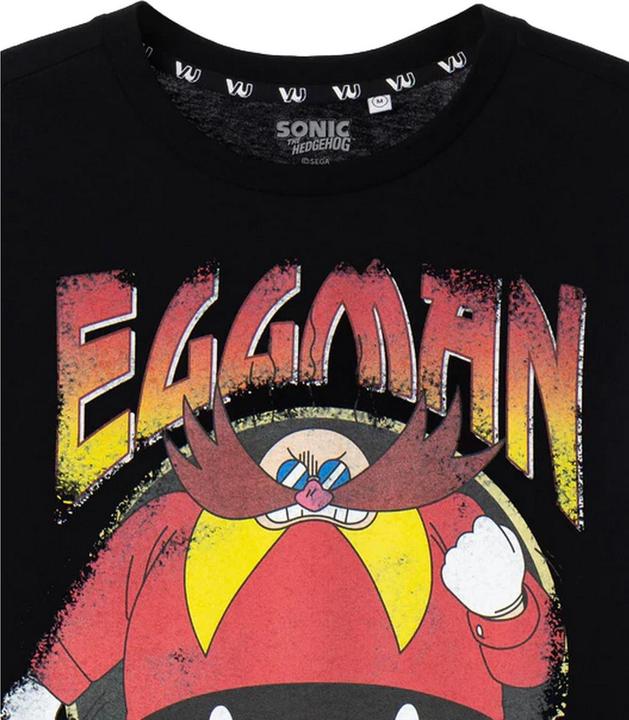 Immagine prodotto Sonic The Hedgehog Maglietta Dottore Eggman Maniche Corte Uomo (XL)