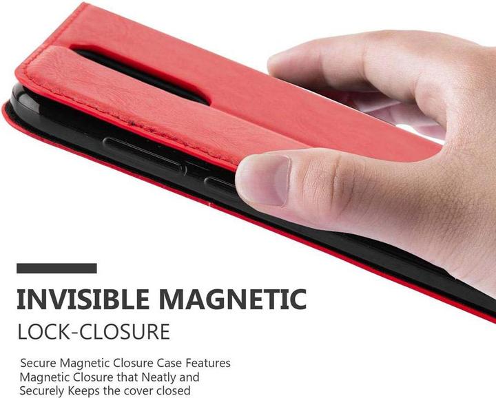 Actual product image Cadorabo Book Invisible Magnet Cover (Mate 10 Lite)