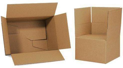 Produktbild Transpak Karton 1-wellig Masse 350x300x90mm Qualität 1.3B braun Fefco 0711 Autom.-Boden braun (20 x)