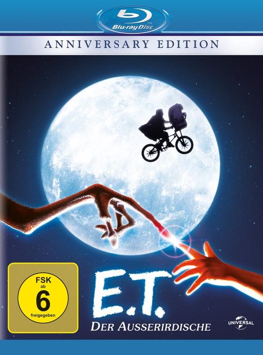 E.T. Der Ausserirdische Anniversary Edition (Blu-ray, 1982, Deutsch, Englisch, Italienisch)