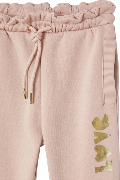 Actual product image Vertbaudet Mädchen Jogginghose mit Motiv am Bein, Recycling-Polyester (140)