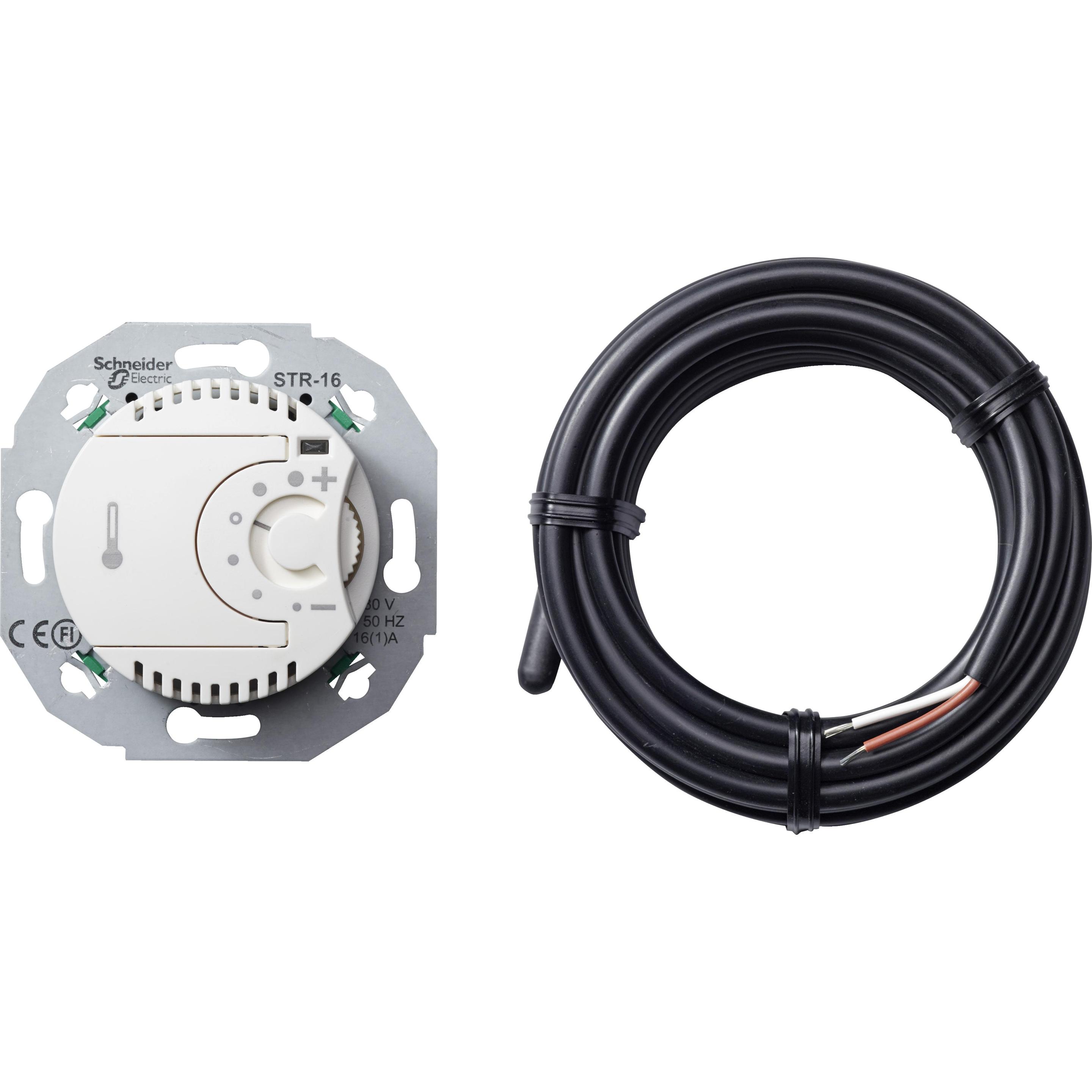 Schneider Electric WDE011623, Thermostat, Weiss