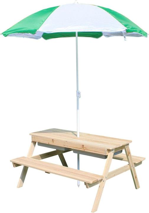 Coemo Kindersitzgruppe EDI mit Wasserbecken Sonnenschirm