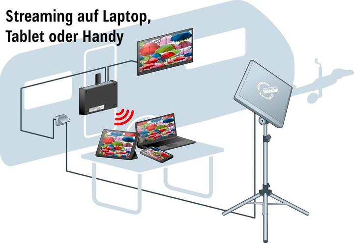 Produktbild Kathrein HDS 166 plus Antennen Set (Flachantenne, DVB-S / -S2)