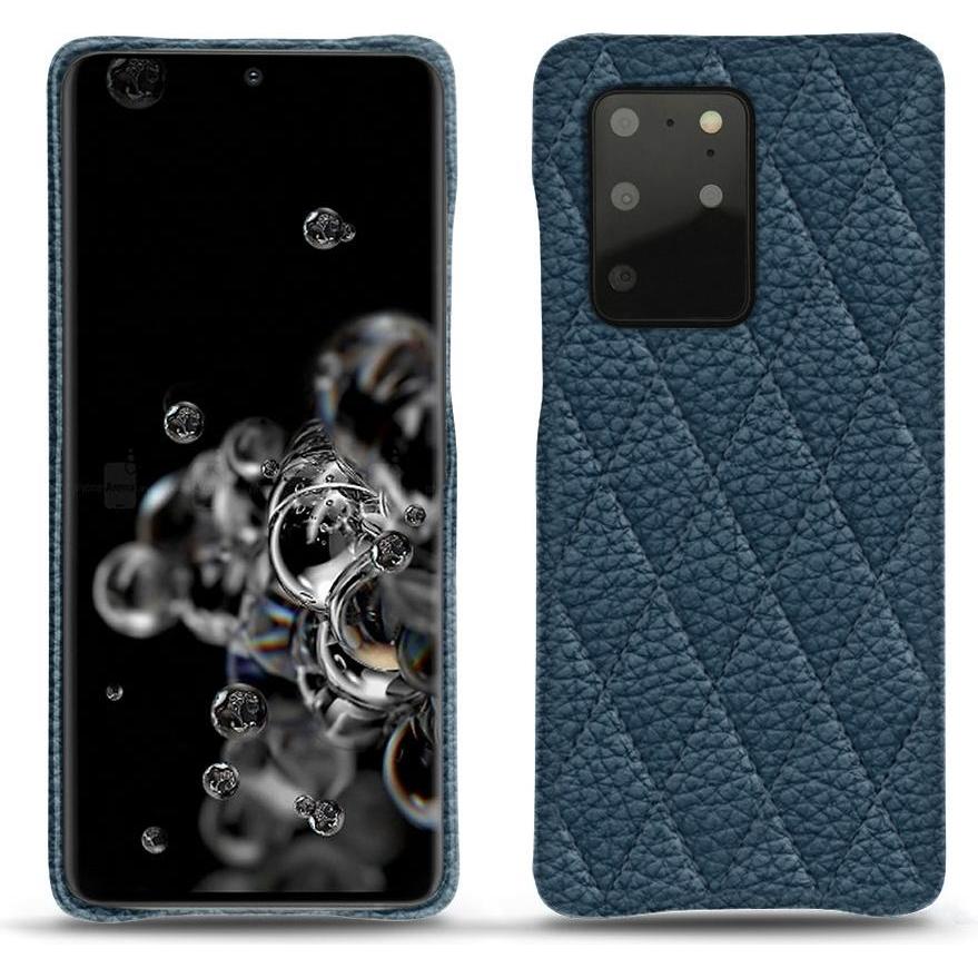 Noreve Lederschutzhülle (Samsung Galaxy S20+ 5G), Smartphone Hülle, Blau