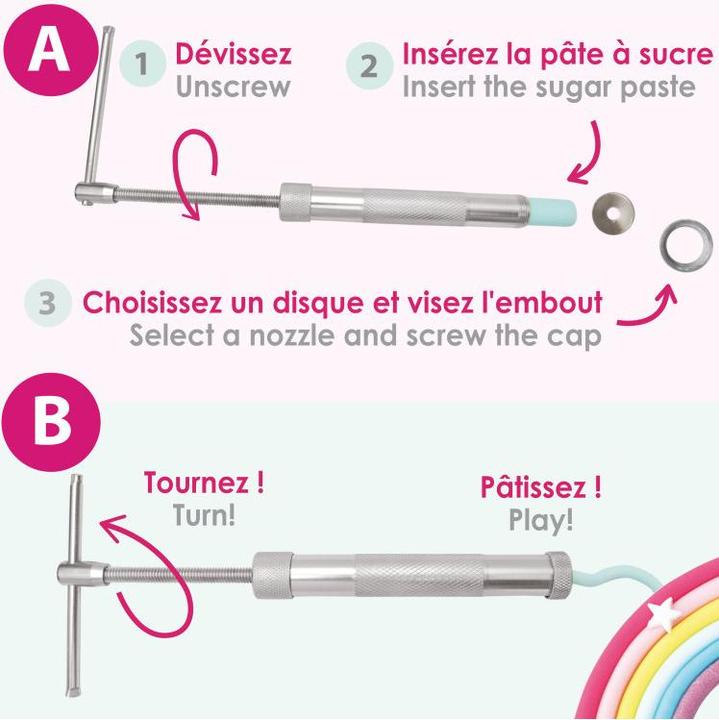 Immagine prodotto ScrapCooking Estrusore di fondente