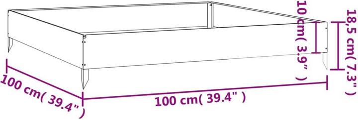 Produktbild vidaXL Garten-Hochbeet