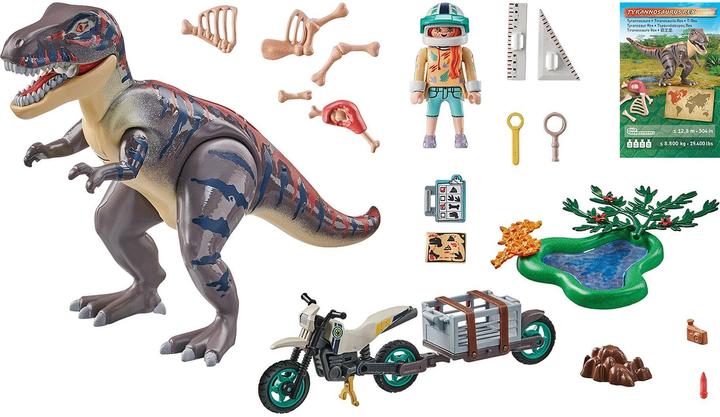 Immagine prodotto Playmobil Ricerca di tracce di T-Rex (71524, Playmobil Dinos)