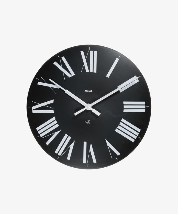 Actual product image Alessi Wall clock FIRENZE black (36 cm)