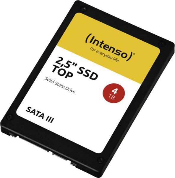 Image du produit Intenso 6.3cm (2,5") 4TB SSD SATA 3 Top Performance (4000 Go, 2.5")