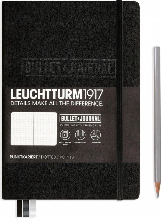 Image du produit Leuchtturm1917 journal du bulletin (A5, Pointillés, Couverture rigide)