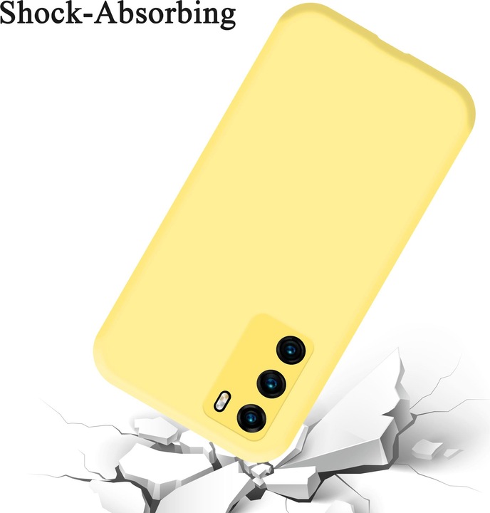 Produktbild Cadorabo TPU Liquid Silicone Case Cover (Huawei P40)