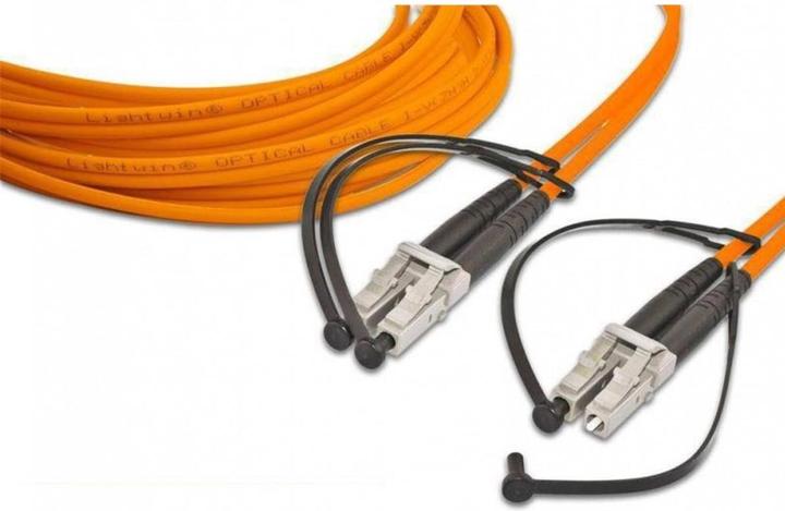 Actual product image Lightwin LWL Duplex Patch Cable (CAT6, 3 m)