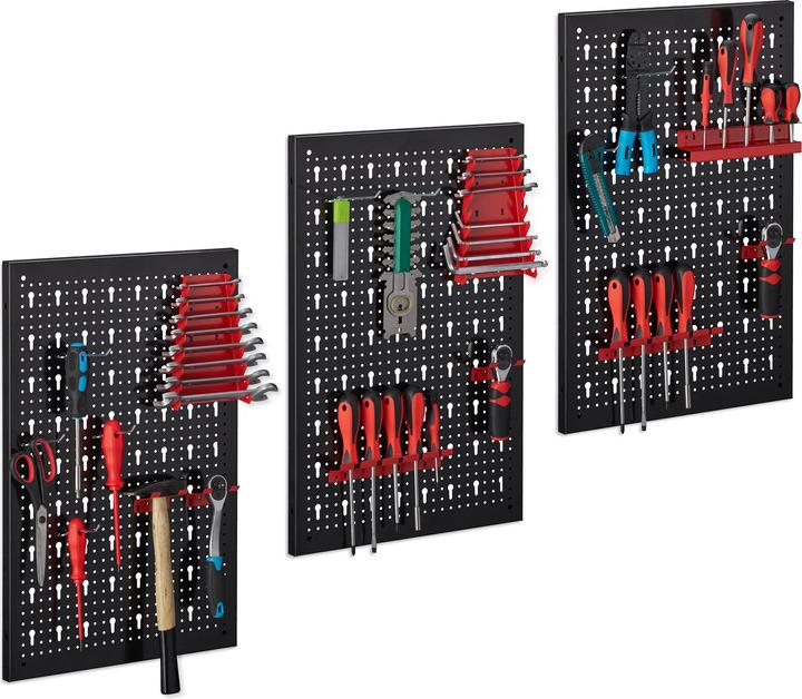 Actual product image Relaxdays Tool hole wall