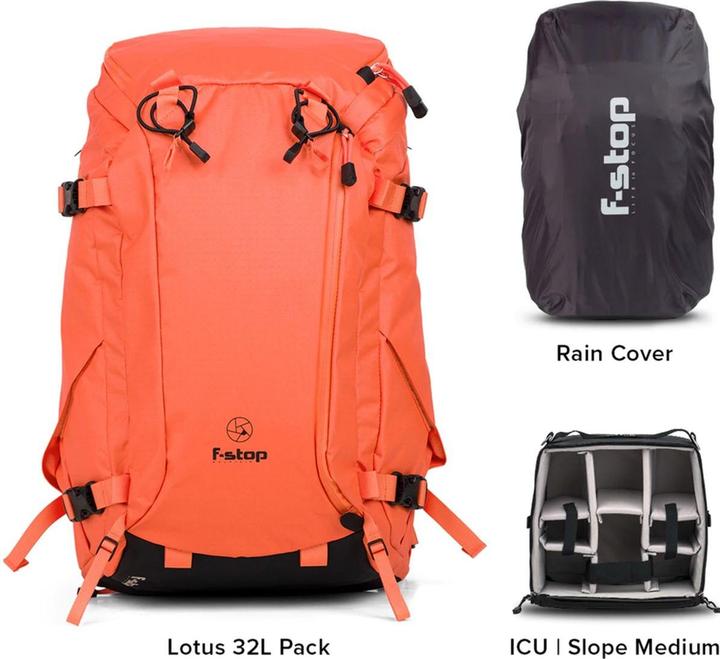 Produktbild F-Stop Lotus Essentials Bundle Nasturtium (Orange) (32 l)