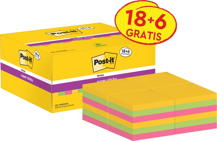Post-it Super Sticky (48 x 48 mm)