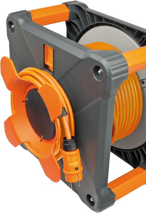 Brennenstuhl professionalLINE Kabeltrommel mit Powerblock KC 3210 IP44 33+5m H07BQ-F3G2,5 (38 m, 2.50 mm²)