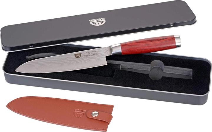 Actual product image Gräwe Damascus steel knife 17.5 cm (17.50 cm)