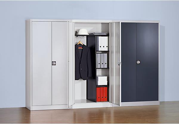 Produktbild Mauser Stahlschrank mit Flügeltüren (120 x 60 x 195 cm)