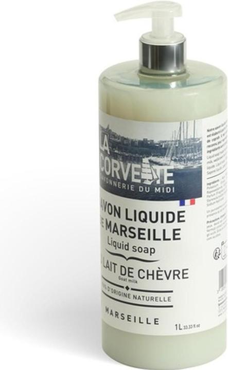Actual product image La Corvette Liquid with Goat's Milk (Liquid soap, 1000 ml)