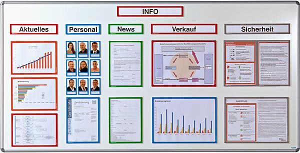 Immagine prodotto eurokraft basic Tasca magnetica per le informazioni