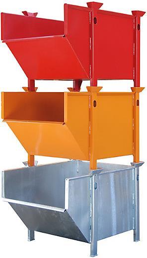 Produktbild eurokraft pro Stahlblechbehälter (500 l)
