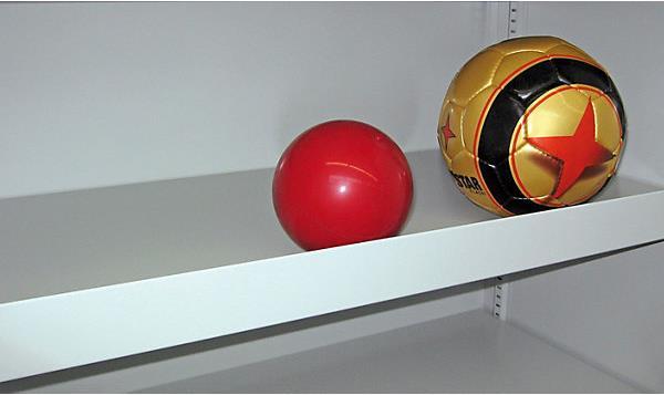 Produktbild kaiserkraft Ball-Flügeltürschrank, Höhe 1950 mm (150 cm, 195 cm)