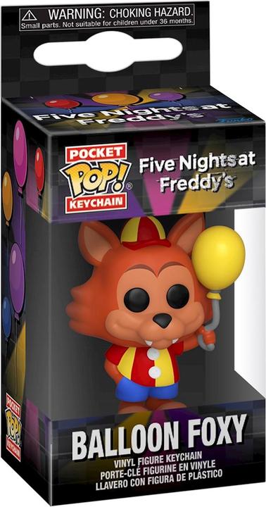 Actual product image Funko POP Keychain FNAF Balloon Foxy