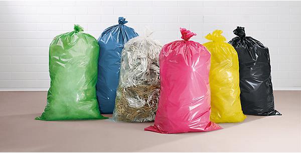 Actual product image kaiserkraft PE waste sacks (1 x, 70 l)