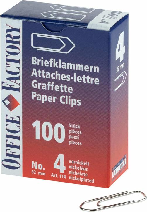 Smart Office Büroklemmern (100 x)