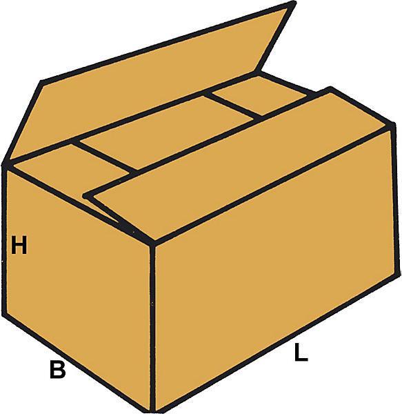 Produktbild eurokraft basic Faltkarton (50 x)