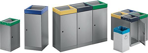 Image du produit kaiserkraft Collecteur de déchets à couvercle basculant (30 l)