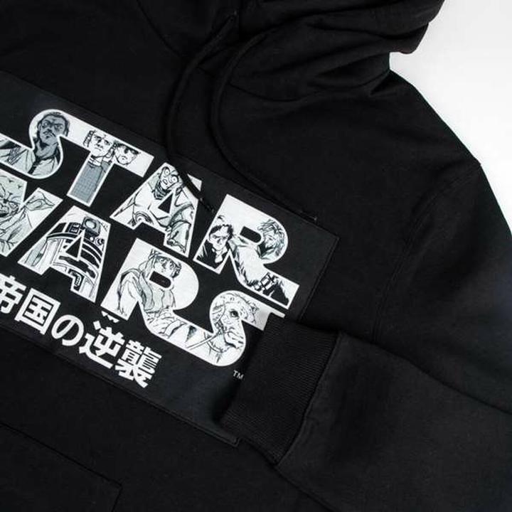 Produktbild Star Wars Unisex Sweater Mit Kapuze Schwarz (M)