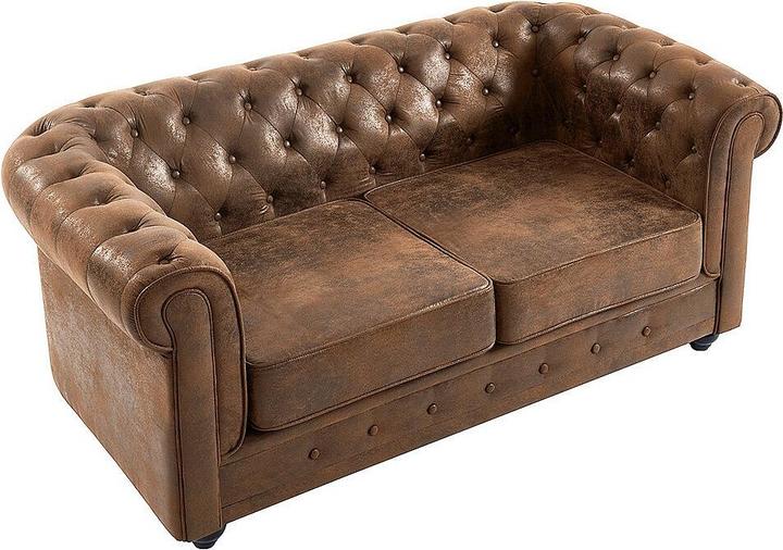 Produktbild Vente-unique Chesterfield (2-Sitzer)
