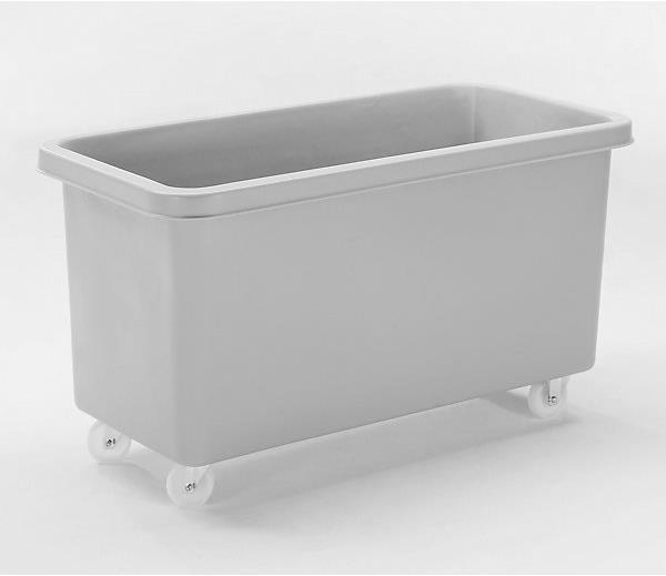 Produktbild kaiserkraft Rechteckbehälter aus Polyethylen, fahrbar