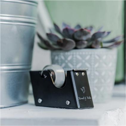 Actual product image Kornet & Hahn Dispenser adhesive tape heavy black matt