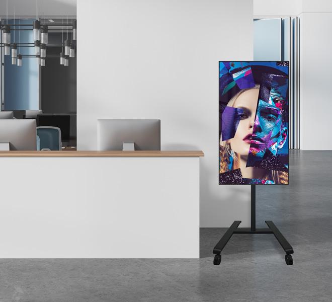 Produktbild b-tech Flat Screen Trolley (VESA (Boden)