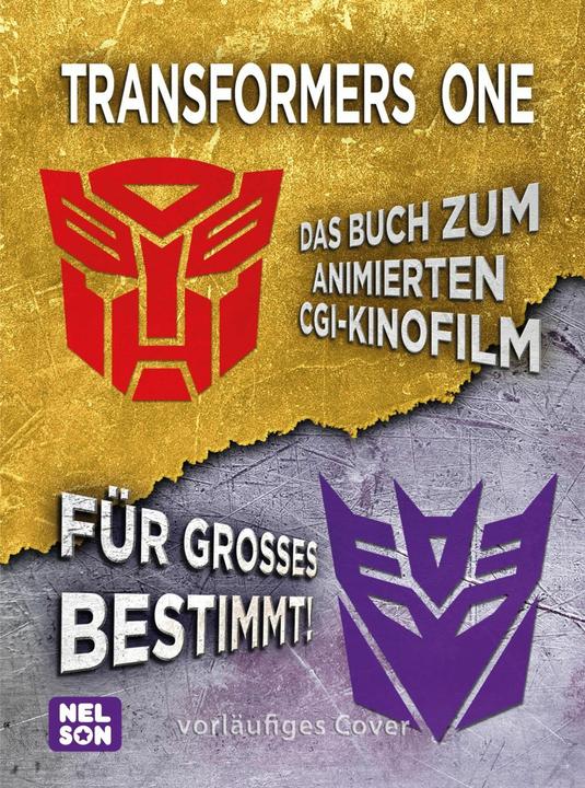 Produktbild Transformers One: Buch zum Film (Deutsch, 2024)