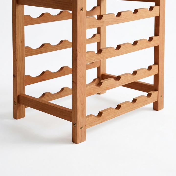 Actual product image Relaxdays winerack (28 bottles, 47 x 26 x 94 cm)