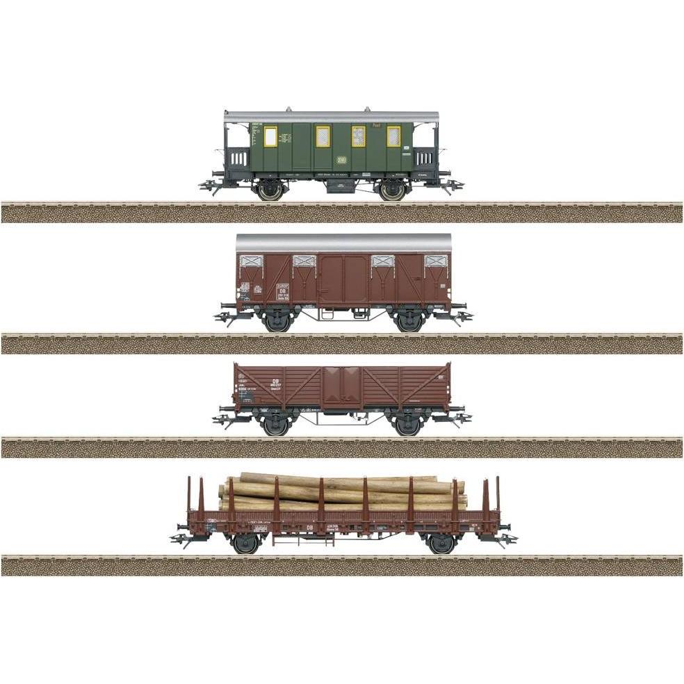 Trix H0 24140 H0 4er-Set Güterwagen der DB (Spur H0)